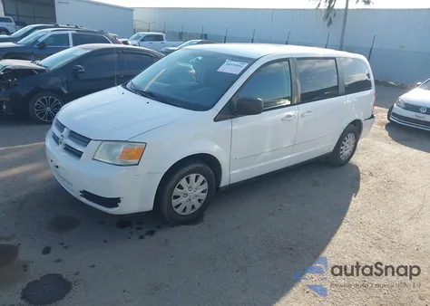 2010 Dodge Grand Caravan Se из США, поврежденный, VIN 2D4RN4DE3AR207630